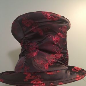Collapsible Mad Hatter / wizard costume hat